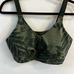 Aerie OFFLINE Real Me Printed Sports Bra